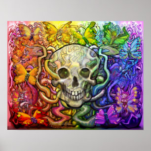 Póster Creación de una magia Arcoiris