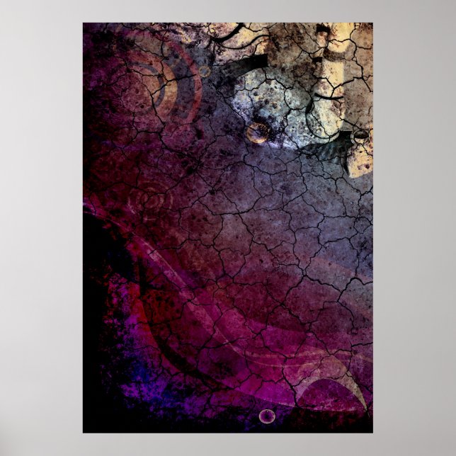 Póster Creación en ciberpunk (Frente)