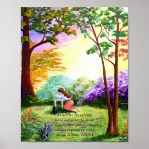 Póster Creaciones de biblia cristiana contra escritura