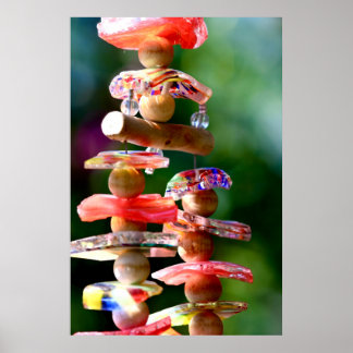 Póster Creaciones de vidrio y luz