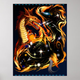 Póster Creador del poster de las galaxias