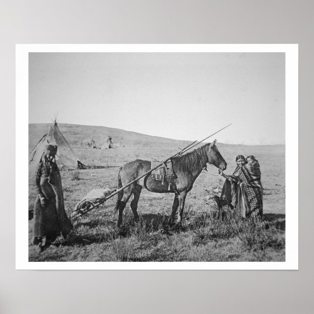 Póster Creados nativos americanos del oeste de Canadá, c. (Frente)