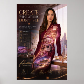 Póster Crear cartel de lo que otros no ven