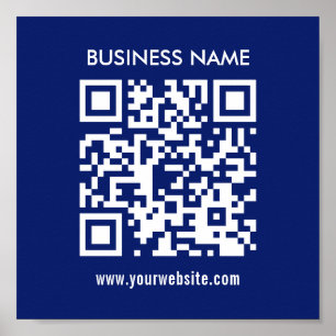 Póster Crear código QR instantáneamente   Diseño sencillo