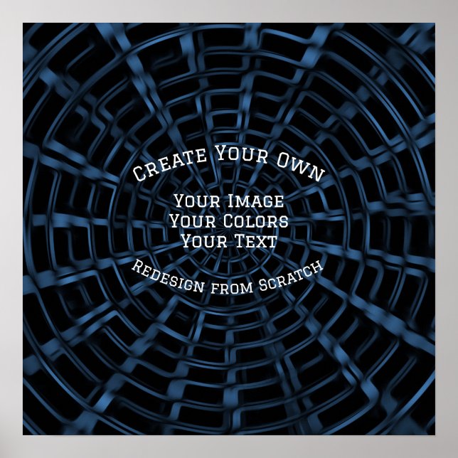 Póster Crear el propio (Frente)