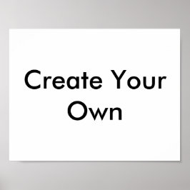 Póster Crear el propio