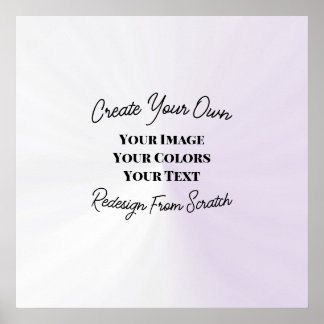 Póster Crear el propio