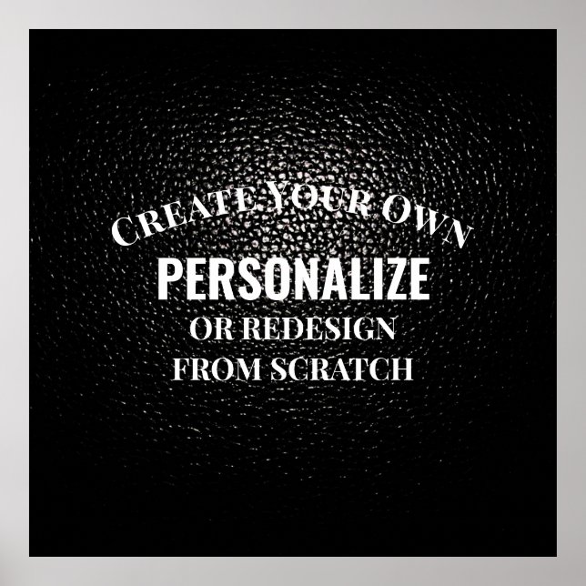 Póster Crear el propio - Diseñar el propio Personalizado (Frente)