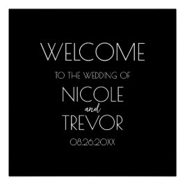 Póster Crear el propio - Negro