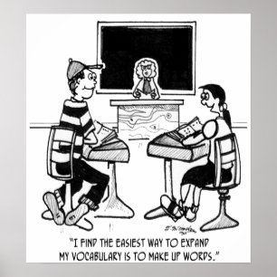 Póster Crear palabras para expandir el vocabulario
