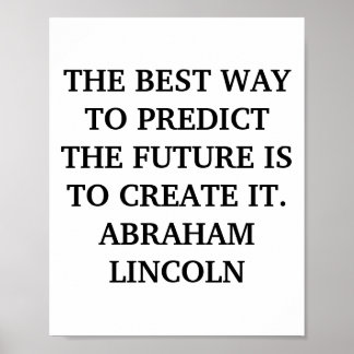 Póster Crear su futuro poster