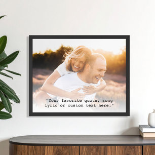 Póster Crear su propia cita fotográfica personalizada