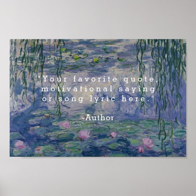 Póster Crear su propia cotización (Frente)