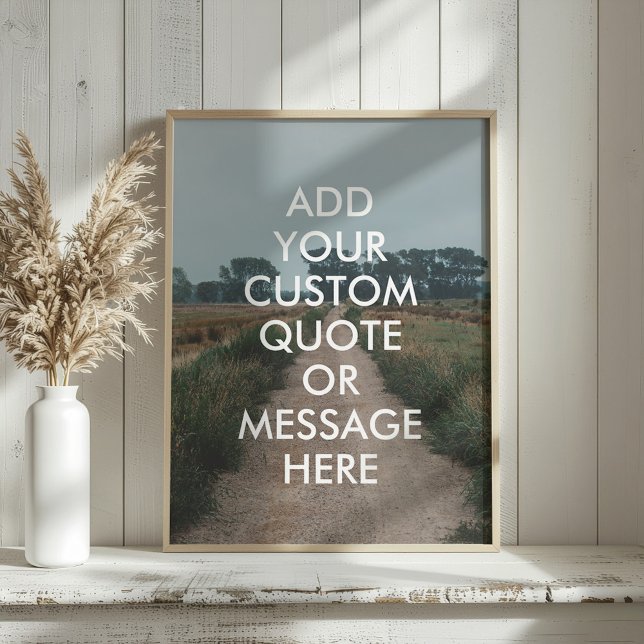 Póster Crear su propia cotización (Subido por el creador)