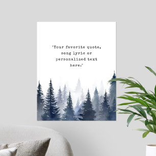 Póster Crear su propia cotización