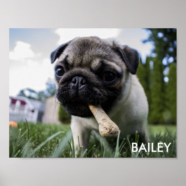 Póster Crear su propia foto Personalizado (Frente)