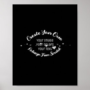 Póster Crear su propia imagen Personalizado