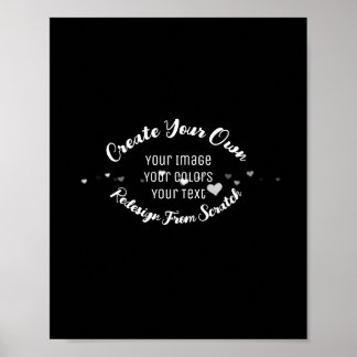 Póster Crear su propia imagen Personalizado