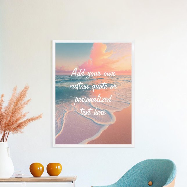 Póster Crear su propia oferta Personalizado Sunset Beach (Subido por el creador)