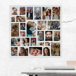 Póster Crear su propio Collage de fotos<br><div class="desc">Crea tu propio poster de collage de fotos usando esta plantilla de imagen de la familia,  ¡es tan fácil reemplazarla con tus propios recuerdos especiales!</div>
