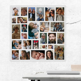 Póster Crear su propio Collage de fotos