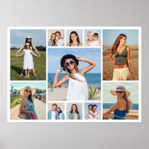 Póster Crear su propio Collage de fotos 11