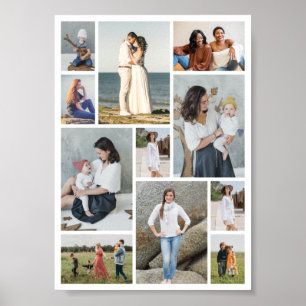 Póster Crear su propio Collage de fotos 11