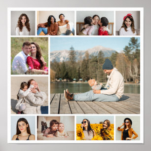 Póster Crear su propio Collage de fotos 11