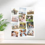 Póster Crear su propio Collage de fotos 12 personalizado<br><div class="desc">Crea tu propio poster de collage de fotos personalizado con 12 de tus fotos favoritas.</div>