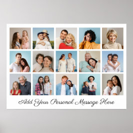 Póster Crear Su Propio Collage de fotos 15 Añadir Un Salu