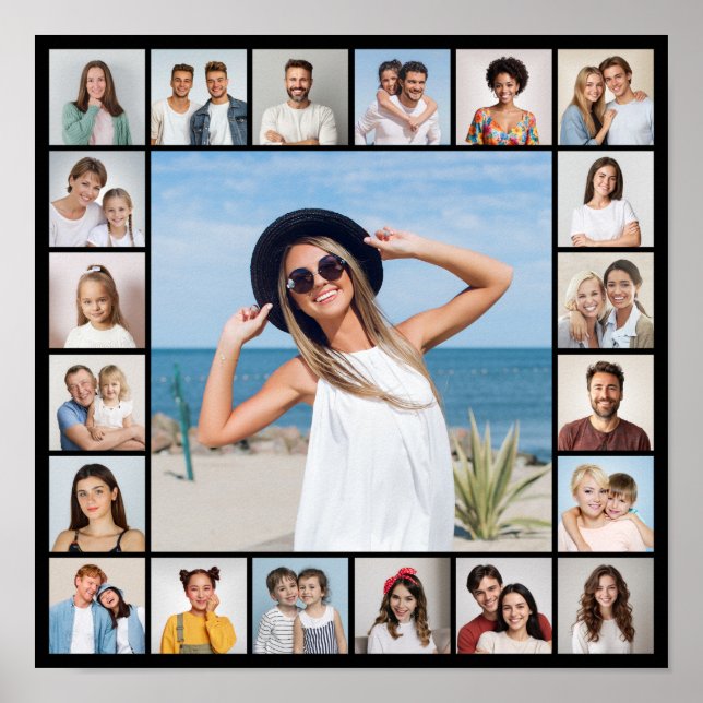 Póster Crear su propio Collage de fotos 21 (Frente)
