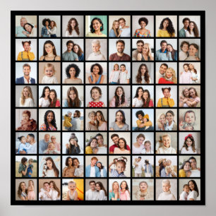 Póster Crear su propio Collage de fotos 64