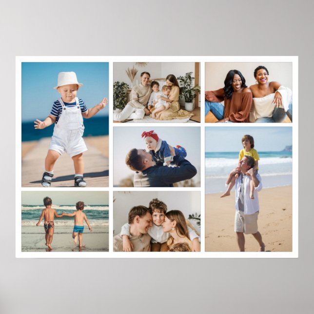 Póster Crear su propio Collage de fotos 7 (Frente)