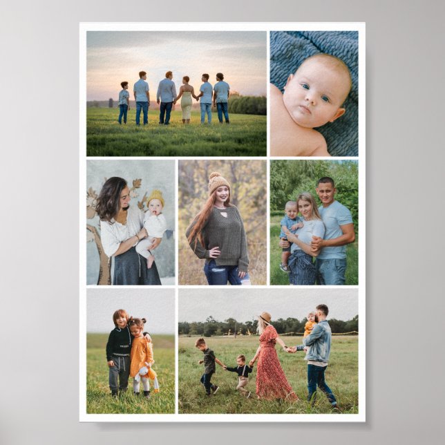 Póster Crear su propio Collage de fotos 7 (Frente)