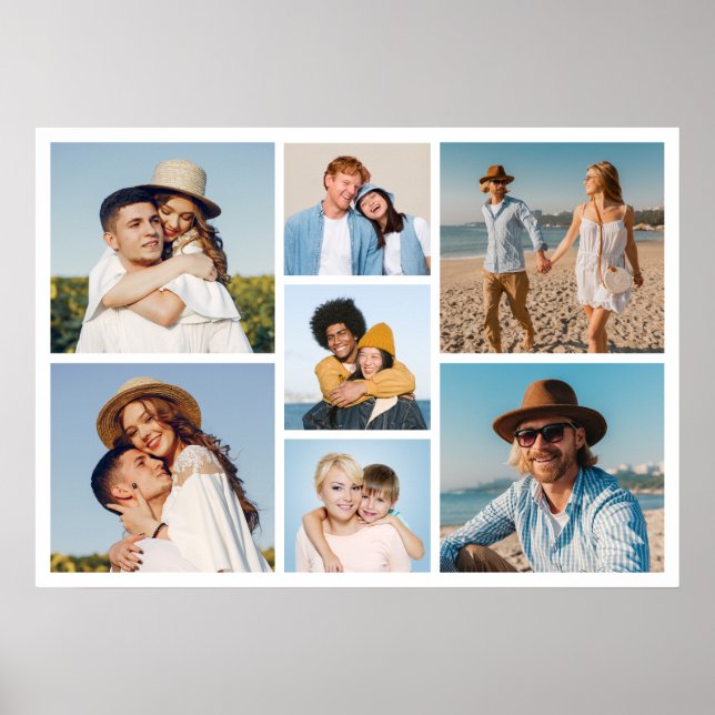 Póster Crear su propio Collage de fotos 7 (Frente)
