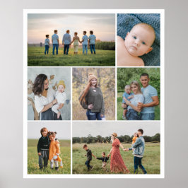 Póster Crear su propio Collage de fotos 7