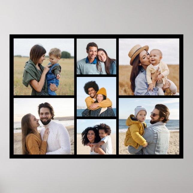 Póster Crear su propio Collage de fotos 7 (Frente)