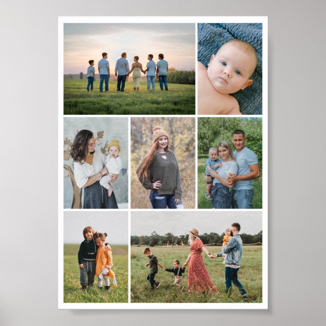 Póster Crear su propio Collage de fotos 7 (Frente)