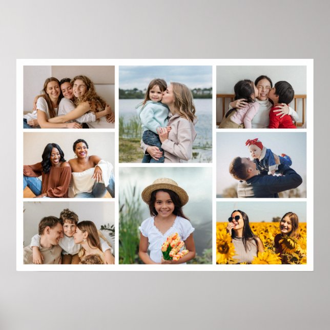 Póster Crear su propio Collage de fotos 8 (Frente)
