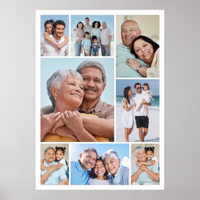Póster Crear su propio Collage de fotos 8 (Frente)