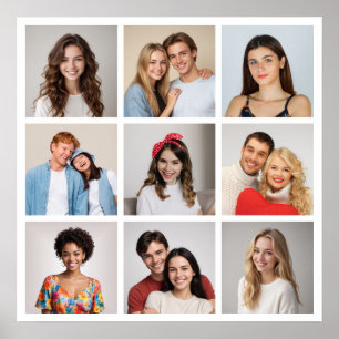 Póster Crear su propio Collage de fotos 9