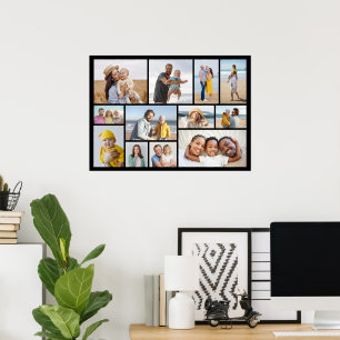 Póster Crear su propio Collage de fotos de 12