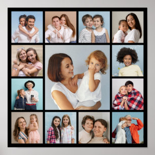 Póster Crear su propio Collage de fotos de 13