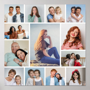 Póster Crear su propio Collage de fotos de 13