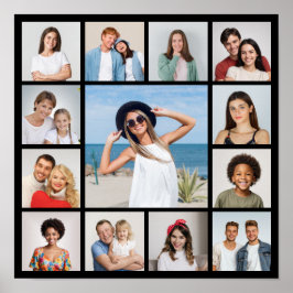 Póster Crear su propio Collage de fotos de 13