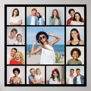 Póster Crear su propio Collage de fotos de 13
