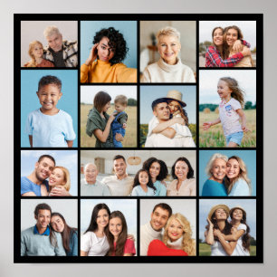Póster Crear su propio Collage de fotos de 15