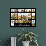 Póster Crear su propio Collage de fotos de 22<br><div class="desc">Crea tu propio poster de collage de fotos personalizado con 22 de tus imágenes favoritas y texto personalizado.</div>