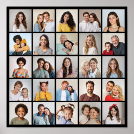 Póster Crear su propio Collage de fotos de 25