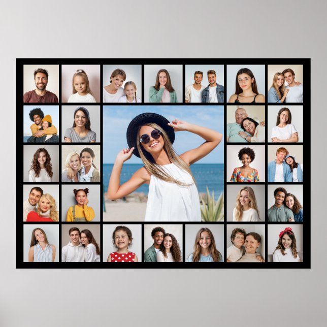 Póster Crear su propio Collage de fotos de 27 (Frente)